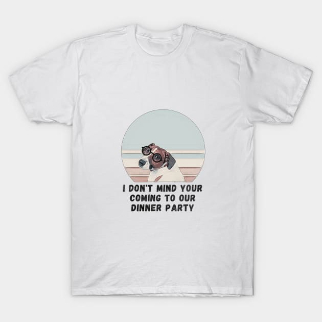 cute dog T-Shirt by crearty art